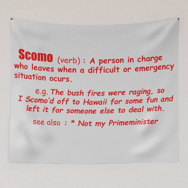 Item preview, Scomo - a dictionary meaning designed and sold by Kestrelle.