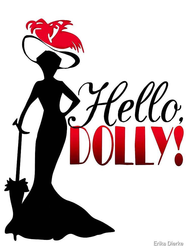 Holly Dolly Greeting Card Holly Dolly Greeting Card