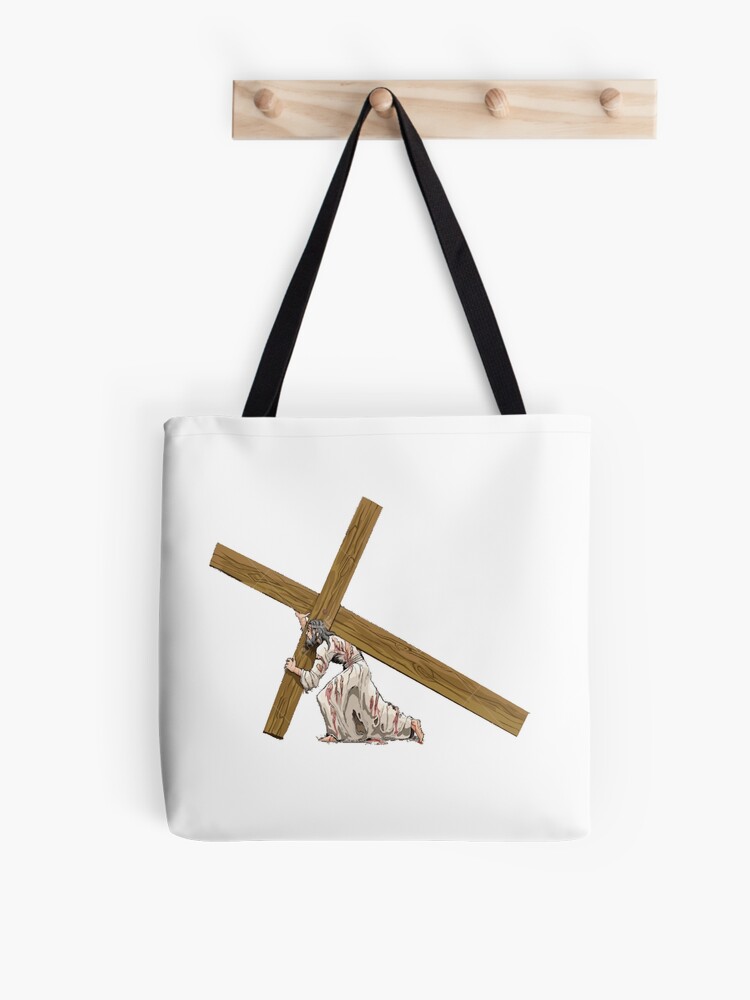 Christ On The Cross Tote Bag Christ On The Cross Tote Bag