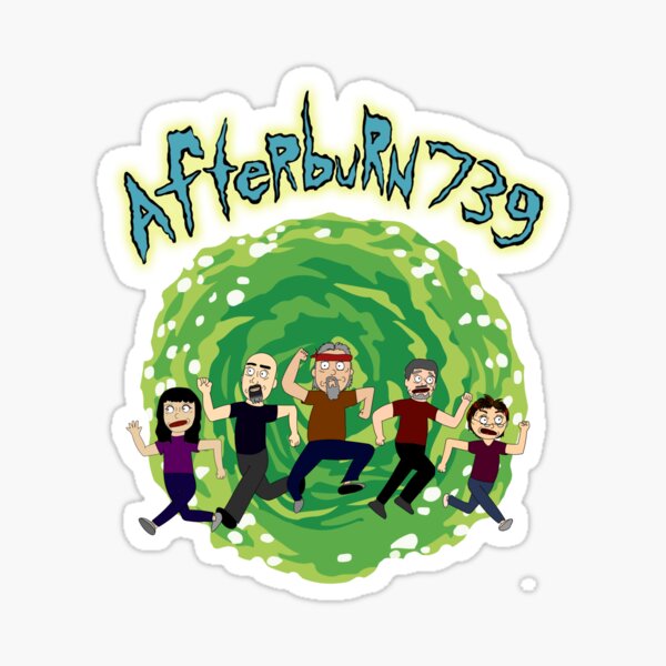 AB739 R & M Sticker