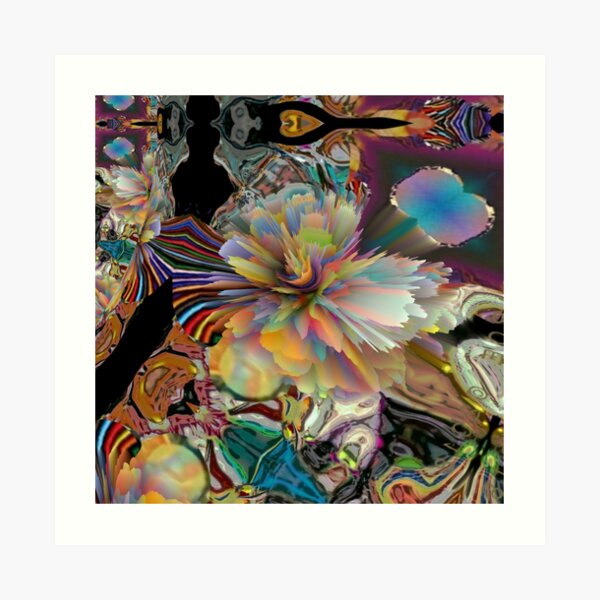GEMS OF BLOOM BURST_rb_u2019 Art Print