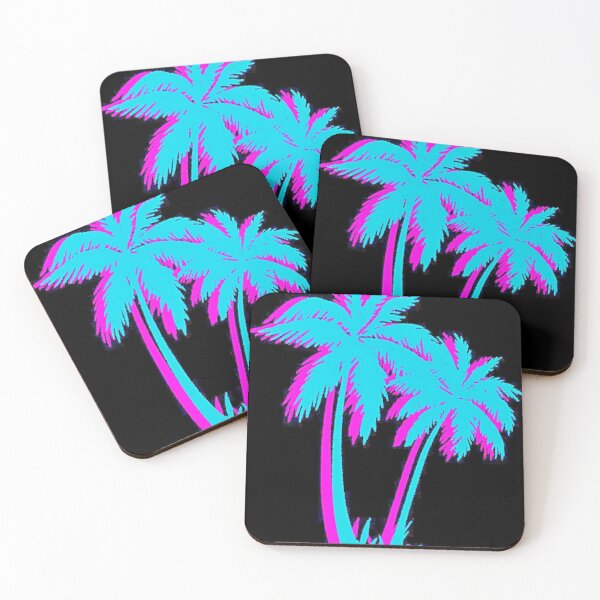 Item preview, Vapour wave Palm Trees designed and sold by DaneV1.