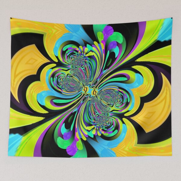 Item preview, Psychedelic Bright 1 designed and sold by JillyBeanDesign.