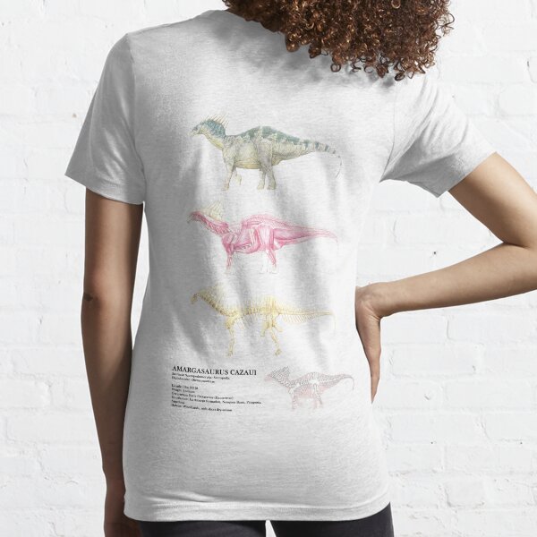 Amargasaurus Cazaui Factsheet Essential T-Shirt