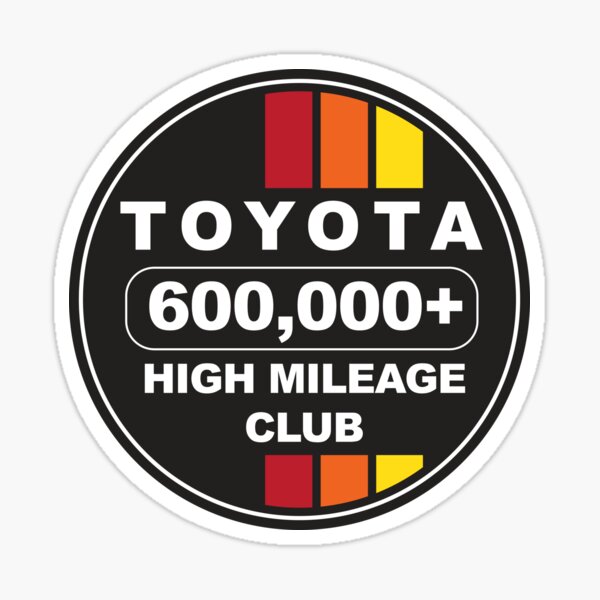Item preview, Toyota High Mileage Club 600K designed and sold by GrumpyDog.