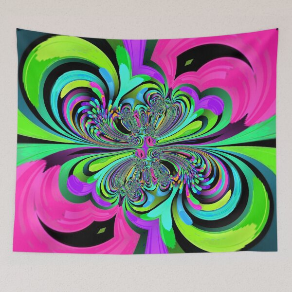 Item preview, Psychedelic Bright 3 designed and sold by JillyBeanDesign.