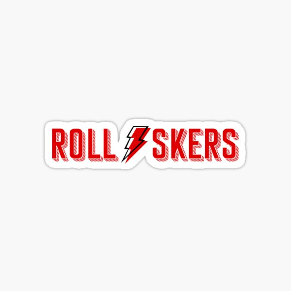 roll skers Sticker
