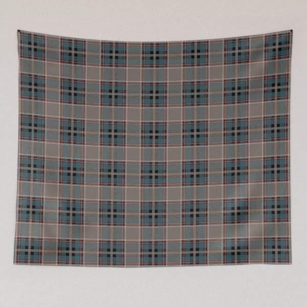 Item preview, Tartan Plaid of Tan, Teal, Burgundy & Cream designed and sold by KPcaptures.