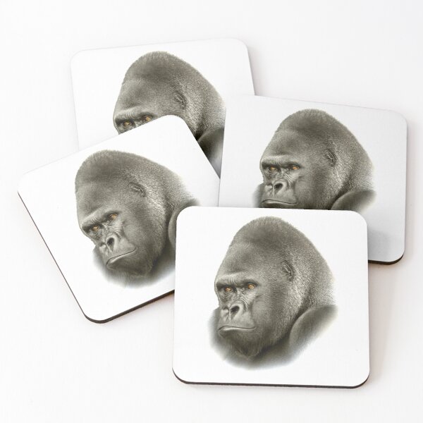 Item preview, Gorilla Portrait designed and sold by Salmoneggs.