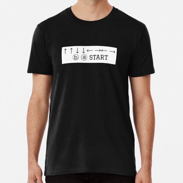 Code Konami T-shirt premium