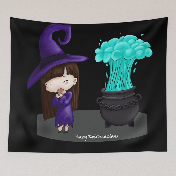 Item preview, Scared Witch designed and sold by Joyyvonne.