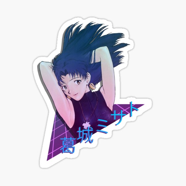 Vista previa del artículo con la obra «Misato Katsuragi», diseñado y vendido por MeganeAyumi.
