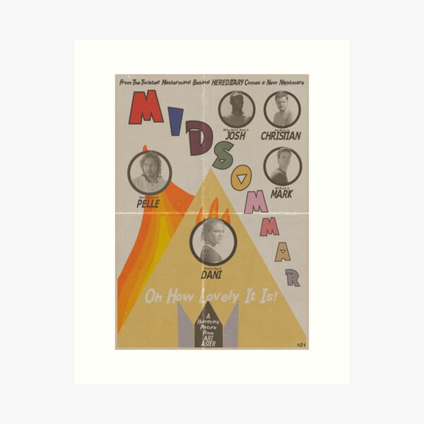 Item preview, Midsommar Vintage Poster designed and sold by colsaboss.
