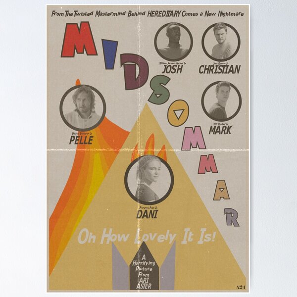 Item preview, Midsommar Vintage Poster designed and sold by colsaboss.