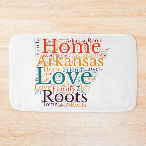 Item preview, Arkansas map is Home, Love and Family designed and sold by marosharaf.