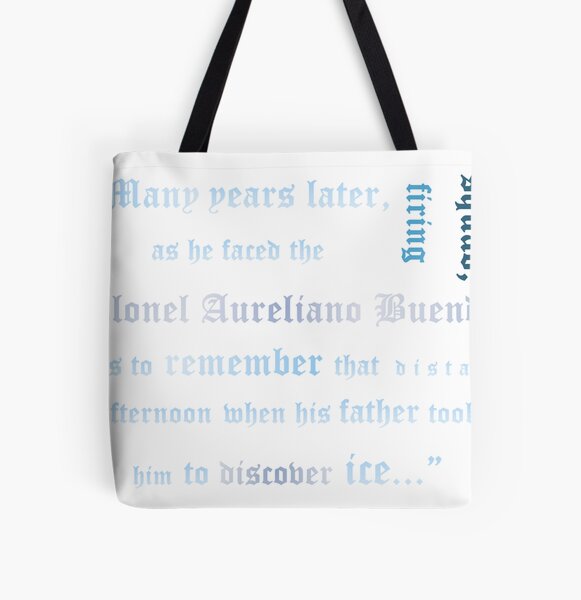 One Hundred Years of Solitude tote bag — Out of Print