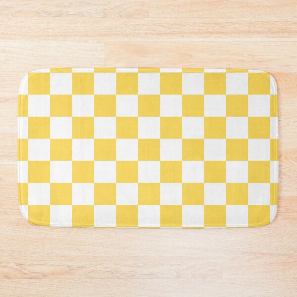 Item preview, White and Yellow Checkered designed and sold by starrylite.