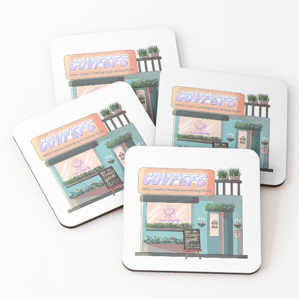 Item preview, Filipino Food Stalls - Coffee Shop designed and sold by kikokayk.