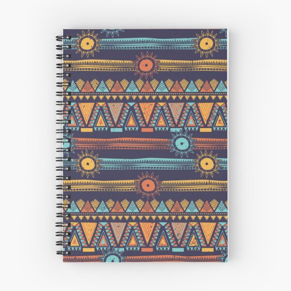 Item preview, Bohemian ethnic pattern with tribal stripes  designed and sold by Moindo.
