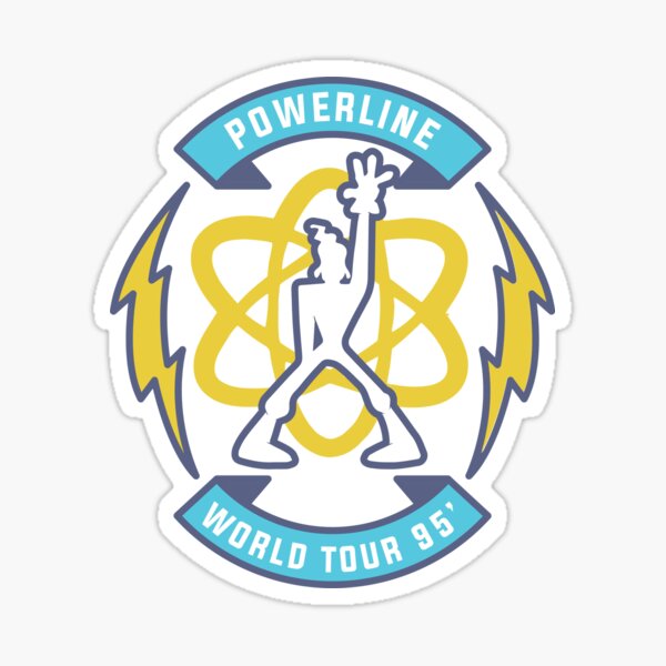 Powerline World Tour Sticker — Kristeens Kingdom