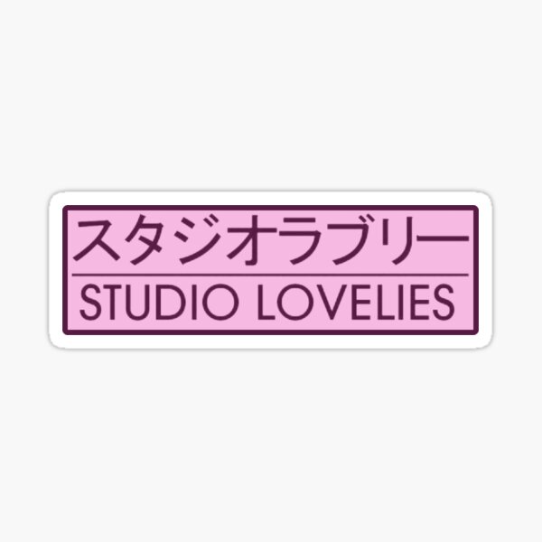 Studio Lovelies - Pink Sticker