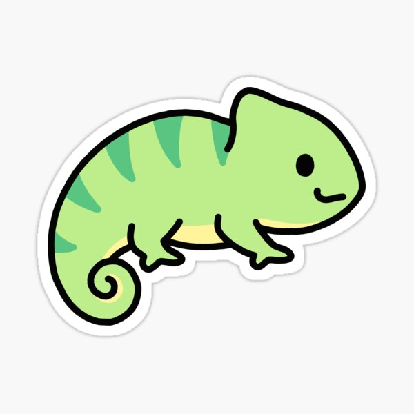 Item preview, Chameleon designed and sold by littlemandyart.