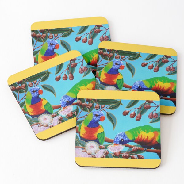 Item preview, Rainbow lorikeets designed and sold by Mung Dahl.