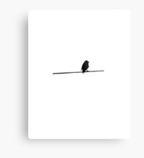 bird rubber stamping Metal Print