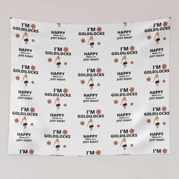 Item preview, Goldilocks JUST RIGHT designed and sold by DivineTiffany.