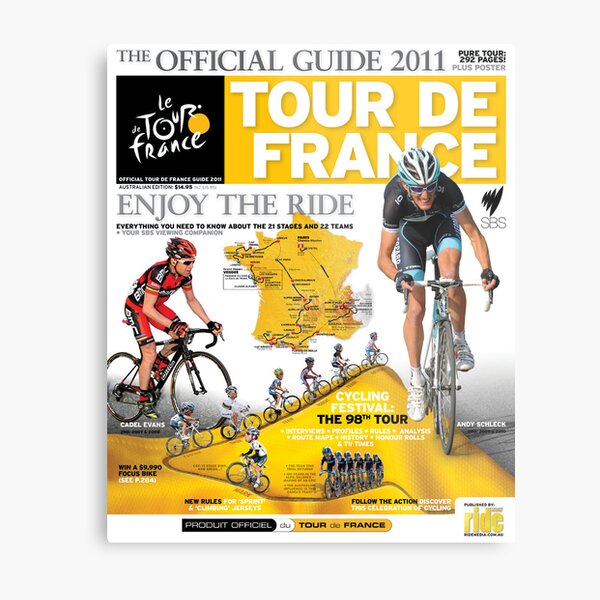 Tour de France Guide 2011 Metallbild