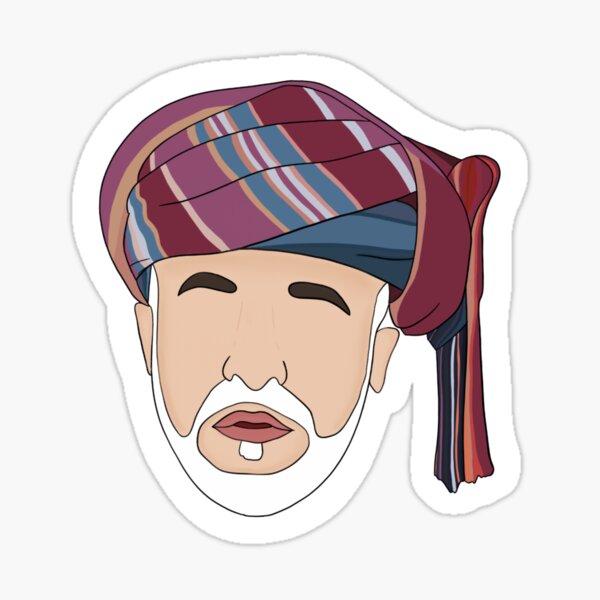 Item preview, His majesty Sultan Qaboos  designed and sold by Maram Almusafir.