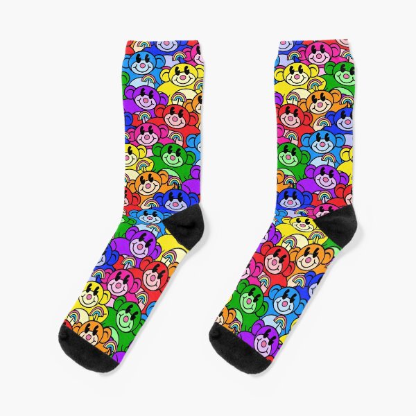 Rainbow Monkeys Socks