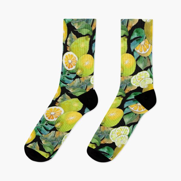 Item preview, Citrus Fruit on Black designed and sold by GraphicAllusion.