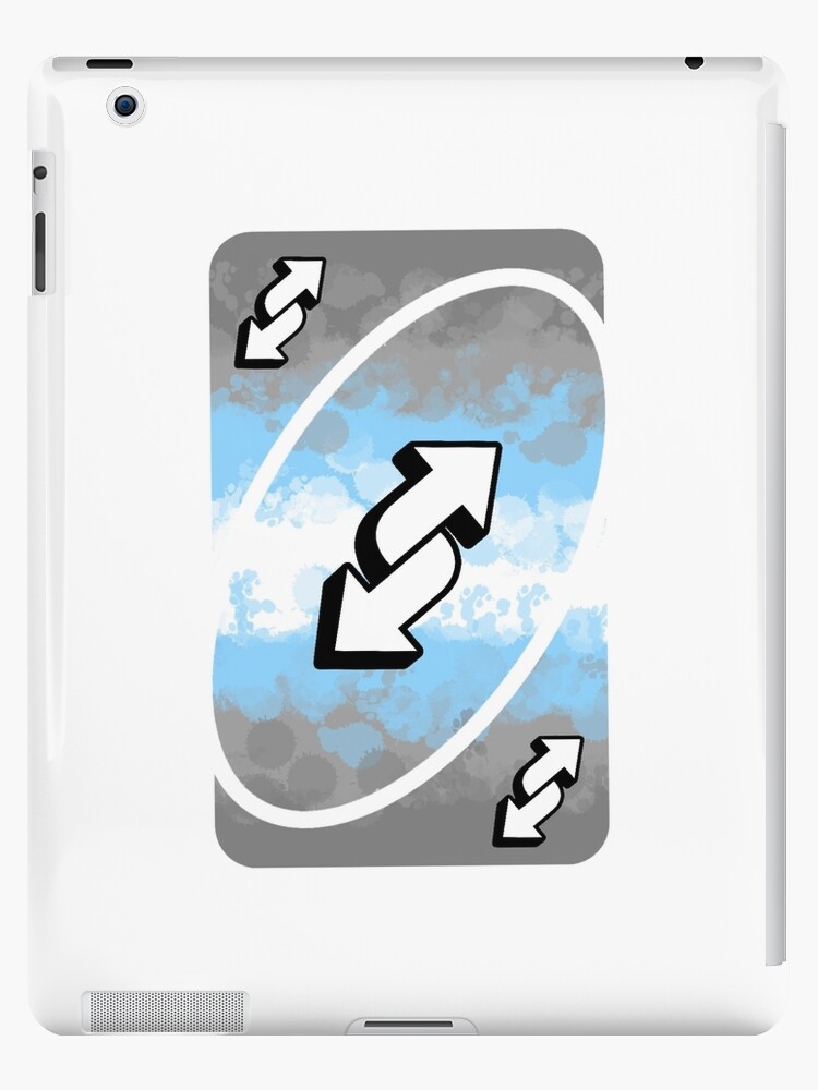 ace pride uno reverse card | iPad Case & Skin