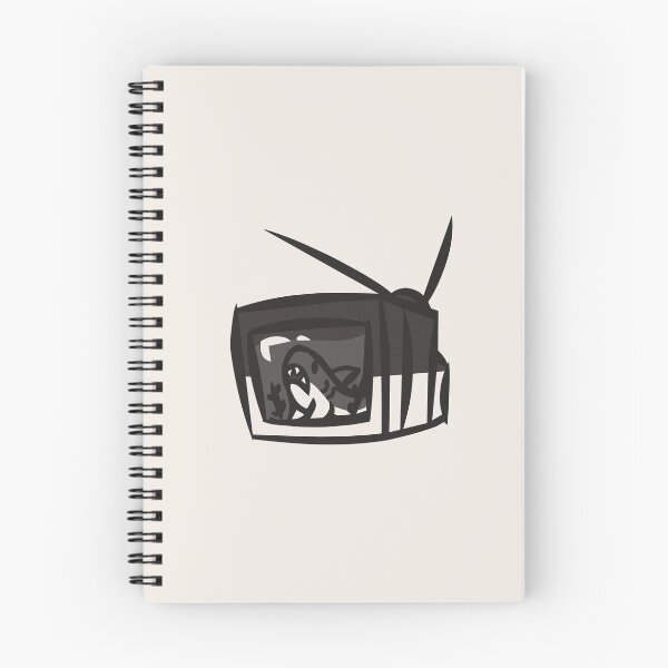 Item preview, Channel Mono Shark TV Head (Grey) designed and sold by NoSignalStudio.