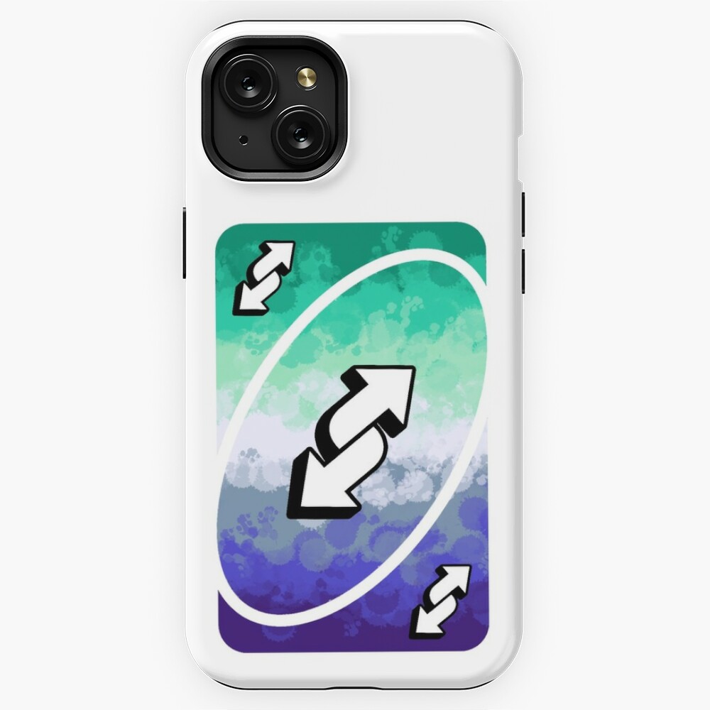 UNO REVERSE CARD RAINBOW iPhone 12 Pro Max Case Cover