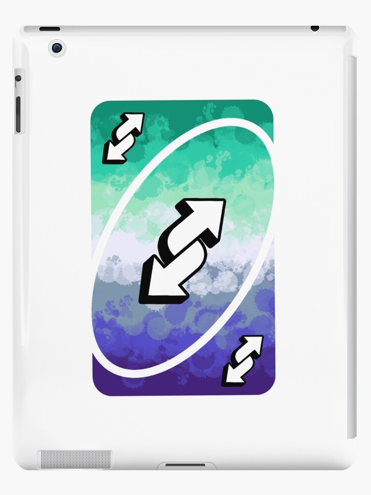 ace pride uno reverse card | iPad Case & Skin