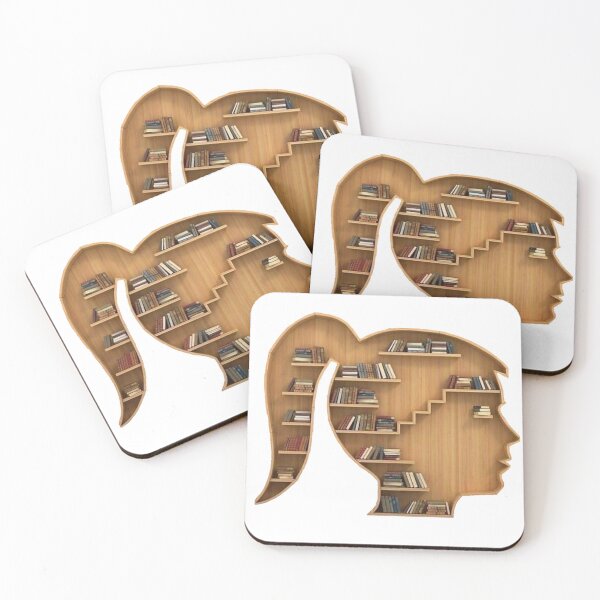Item preview, The head of the girl looks like a library designed and sold by Mekoooo.