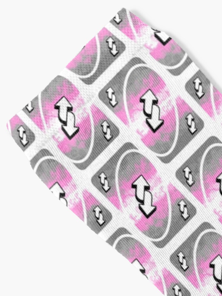 genderfluid pride uno reverse card Sticker for Sale by dallonashby