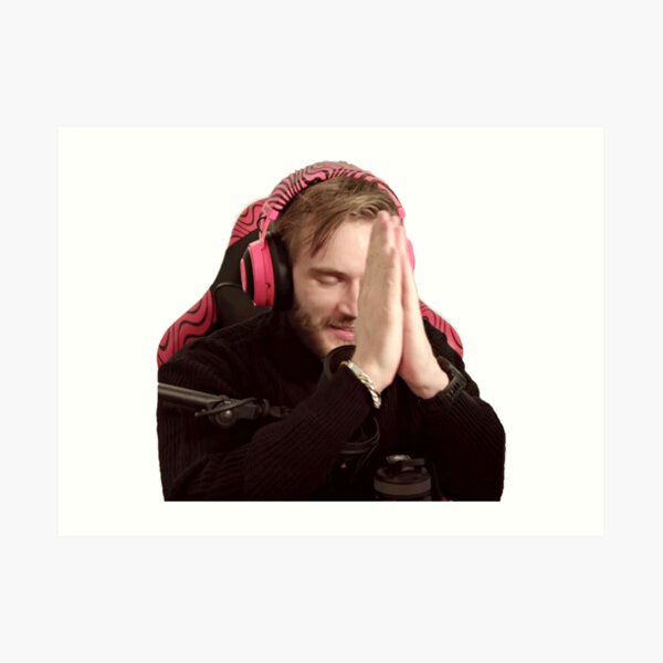 Pewdiepie: Holy edition Art Print