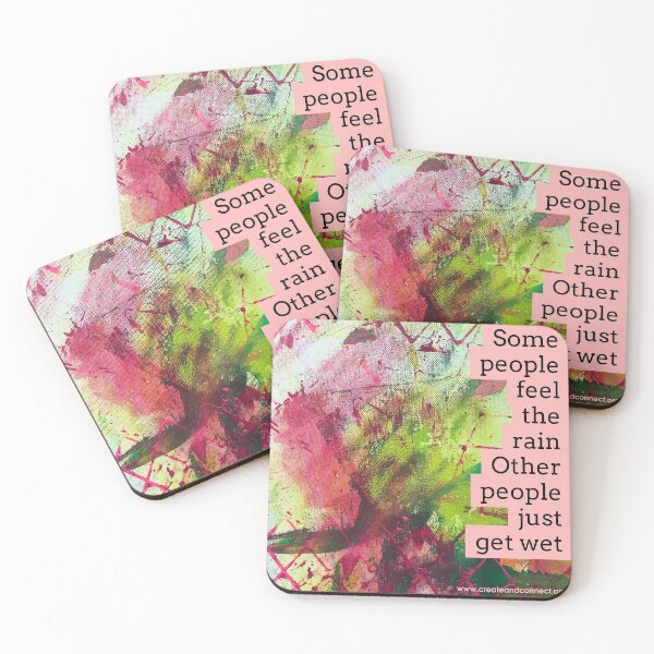 Item preview, Some people feel the rain. Other people just get wet designed and sold by mindfulmimi.