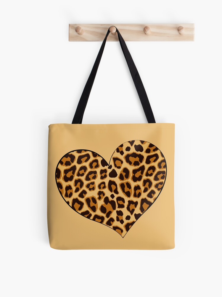 Leopard print discount tote bag uk