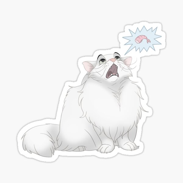 Thurston Waffles Screaming For Shrimp Sticker By Isabredt Redbubble
