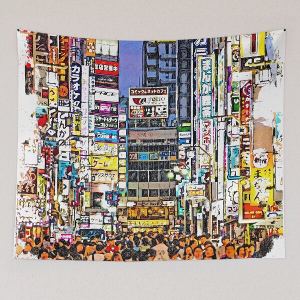 Item preview, Tokyo Nights designed and sold by AM FineArtPrints.
