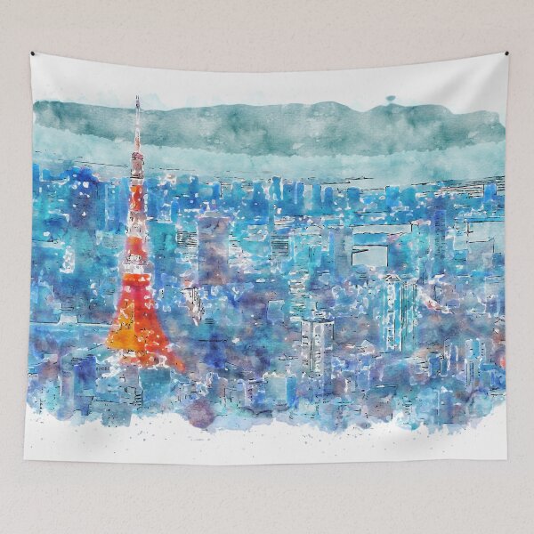 Item preview, Tokyo Nights designed and sold by AM FineArtPrints.