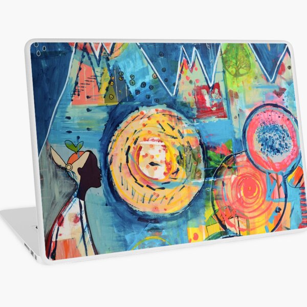 Blue world Laptop Skin