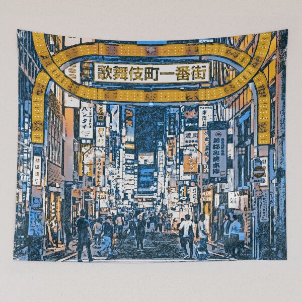Item preview, Tokyo Nights designed and sold by AM FineArtPrints.