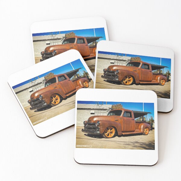Aperçu de l'œuvre Camion Patina Chevy 3100 Kustom créée et vendue par Horsepower Inc.