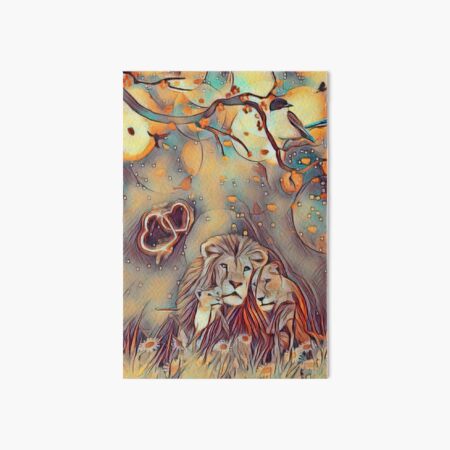 love icon lion Art Board Print