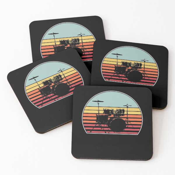 Item preview, Retro Drummer Percussion Music Gift designed and sold by simplytldr.